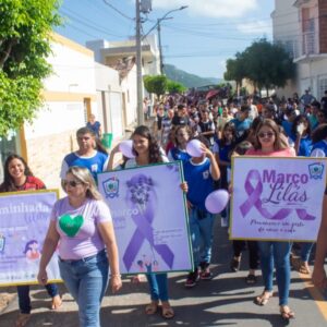 Secretaria de Assistência Social e Departamento da Mulher promovem a I Caminhada Lilás