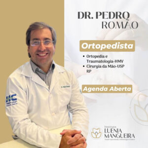 Ortopedista Drº Pedro Romão estará atendendo no próximo dia 28. Marque sua consulta