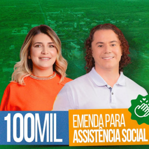 Prefeita Laís Raquel anuncia emenda de R$ 100 mil destinada à Assistência Social de Poço de José de ...